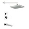 Thermostatic Tub and Shower Faucet Sets with 9.5